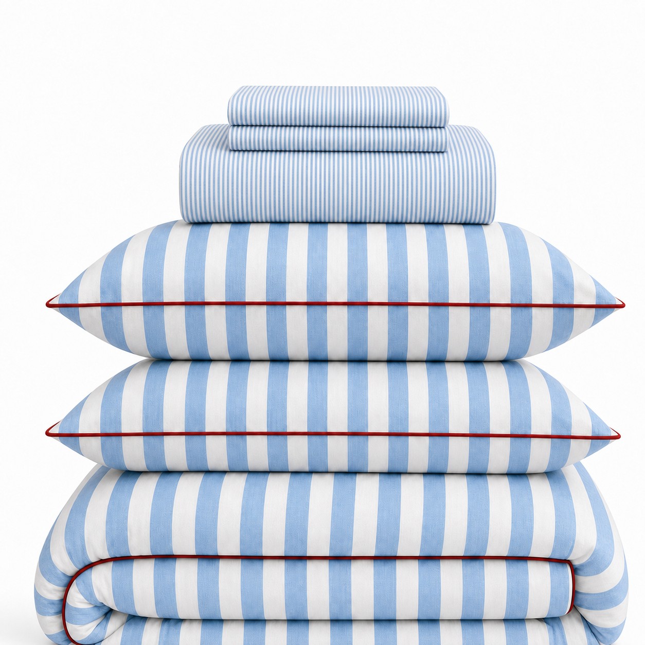 Vintora Minimalist Washed Cotton Bedding Set