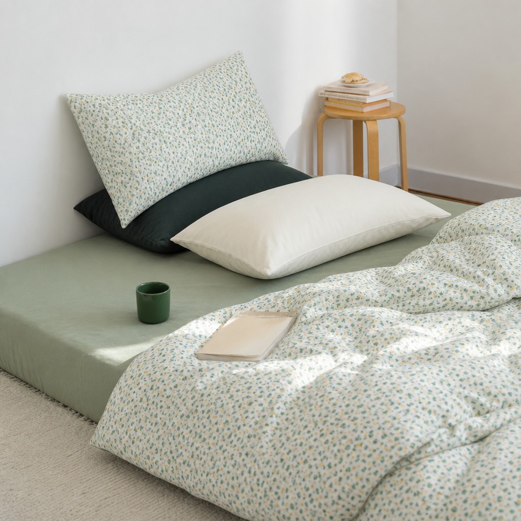 Floral bedding scene 6