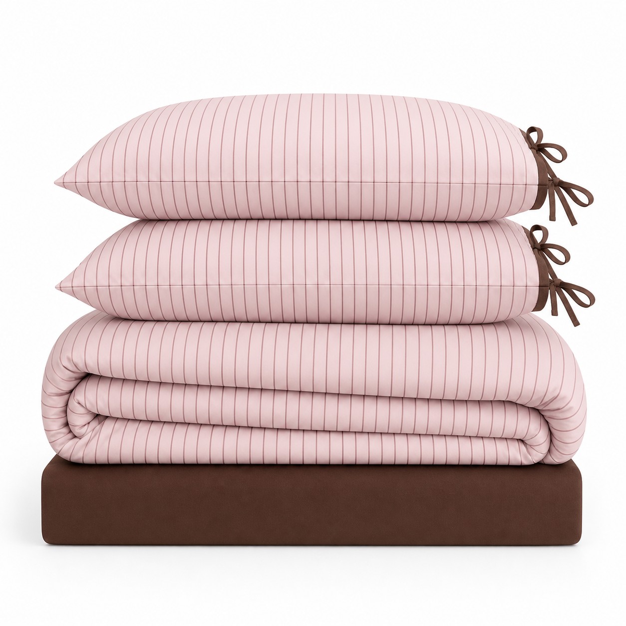 Vintora Cozy Vintage Stripe Cotton Bedding Set